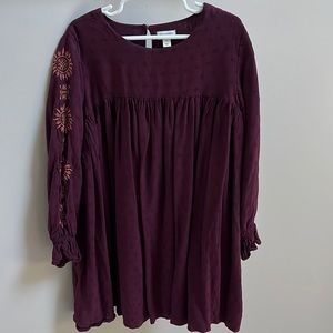Maroon Gymboree dress, size 7